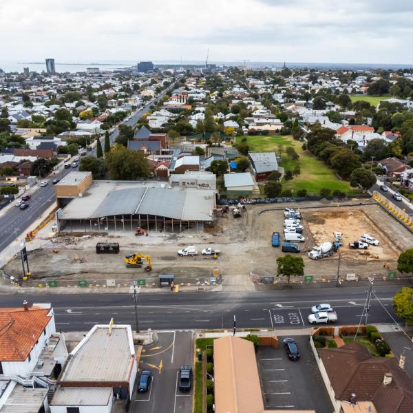 Geelong retail construction project - Civelite